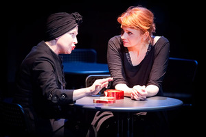 Spektaklio „Klaros santykiai“ fragmentas. Donato Stankevičiaus nuotr.