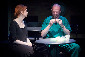 Spektaklio „Klaros santykiai“ fragmentas. Donato Stankevičiaus nuotr.