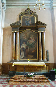 E. M. Andriolis. „Šv. Kryžiaus Jono vizija“, 1891–1892 m. Kauno Šv. Kryžiaus (Karmelitų) bažnyčia