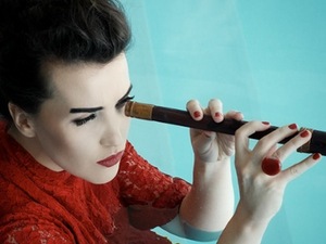 Poetė, dramaturgė Gabrielė Labanauskaitė. Monikos Penkutės nuotr.