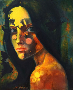 J. Rancevienė. „Mano pasaulis“, 60x50, drobė, aliejus, 2015-2016m.