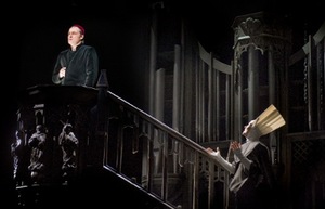 “Cathedral” of J.Marcinkevičius on the stage (dir. O.Koršunovas), LNDT. Photo by Dmitrijus Matvejevas