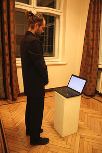 Milan Prokeš performansas „Paskutinė akimirka“