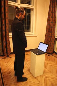 Milan Prokeš performansas „Paskutinė akimirka“