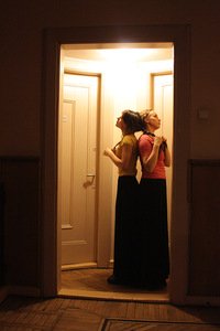 Mildos Sadauskienės ir Lauros Slavinskaitės performansas „Draugystė“