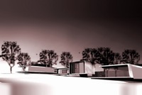 Trijų gyvenamųjų namų Tarandėje projektas, Vilnius, 2007. 