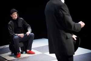 Spektaklio „Natanas Išmintingasis“ repeticija. Donato Stankevičiaus nuotr.