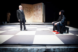 Spektaklio „Natanas Išmintingasis“ repeticija. Donato Stankevičiaus nuotr. Spektaklio „Natanas Išmintingasis“ repeticija. Donato Stankevičiaus nuotr.