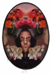 „1981/03/09“, 2011 m., 90x60cm, karoliukai, peyote vėrimas.