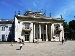 Lazienki park Palace on the Water, Warsaw, Poland. Photo by the author.