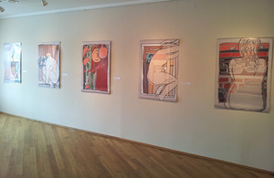 Parodos „Piešinys“ fragmentas. Astijaus Krauleidžio-Vermonto nuotr. Parodos „Piešinys“ fragmentas. Astijaus Krauleidžio-Vermonto nuotr.