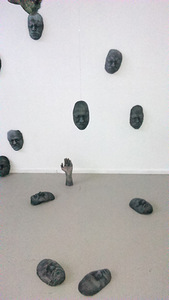 Exhibition of Mindaugas Pridotkas “Self-portrait with Hands” at Meno Parkas gallery in Kaunas Exhibition of Mindaugas Pridotkas “Self-portrait with Hands” at Meno Parkas gallery in Kaunas