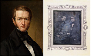 From the left: K. Ruseckas, “Self-portrait”, 1831 – 1840, Lithuanian Museum of Art. Boleslovas Ruseckas (on the left) with brother Tadas (?), St. Petersburg, 1850, Coloured daguerreotype, Lithuanian National Museum From the left: K. Ruseckas, “Self-portrait”, 1831 – 1840, Lithuanian Museum of Art. Boleslovas Ruseckas (on the left) with brother Tadas (?), St. Petersburg, 1850, Coloured daguerreotype, Lithuanian National Museum