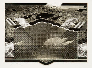 B. Stančikaitė. Glaring light II. 1982, two-colored lithograph, 48.5 x 64. Modern Art Center archive.