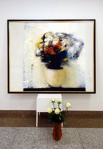 Alfredo Šato parodos „...alsuoju Ramybę...“ fragmentai. Deivio Slavinsko nuotr.