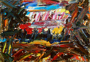 A. Vilpišauskas. „Saulėlydis rudenį“, 2013 m. A. Blinstrubaitės-Vasiliauskienės nuotr.