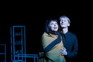 Simona Bladženauskaitė spektaklyje „Diena ir naktis“. KKT archyvo nuotr.