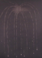 R. Sorakaitė. „Nykstantis fejerverkas“, aliejus, drobė, 200x150 cm, 2016