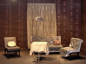 SOVIETINĖ ROMANTIKA, 2011 m. Šlifavimo medžiaga, siuvimas, siuvinėjimas, autorinė technika. Instaliacija. Nuotr. Renatos Vinckevičiūtės. SOVIETINĖ ROMANTIKA, 2011 m. Šlifavimo medžiaga, siuvimas, siuvinėjimas, autorinė technika. Instaliacija. Nuotr. Renatos Vinckevičiūtės.