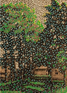 Algirdas Pakeliūnas. Tu, pavasari, laimingas. 1981. Galerijos „Aukso pjūvis“ archyvas