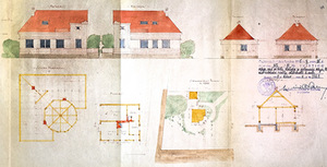 A. Vaitkevičiaus gyvenamojo namo projektas Kulautuvoje. LCVA, f. 1622, ap. 4, b. 567
