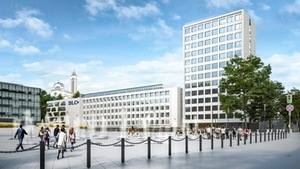 Vienybės aikštės Kaune rekonstrukcija. Vizualizacija