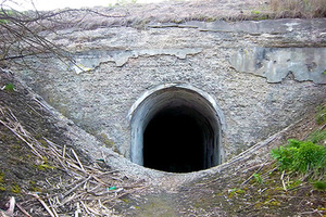 8th fort. Entrance to the chamber. L. Rimkutė photo 8th fort. Entrance to the chamber. L. Rimkutė photo