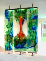 S.Gutausko vitražas gyvenamojo namo interjerui 