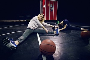 Spektaklio „Žalgirės“ repeticijų akimirka. Donato Stankevičiaus nuotr. Spektaklio „Žalgirės“ repeticijų akimirka. Donato Stankevičiaus nuotr.